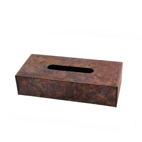 Copperware - Tissue Box Cover - copper red