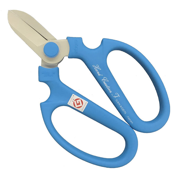 Flower Scissors F-170 - Sky Blue Suwada London