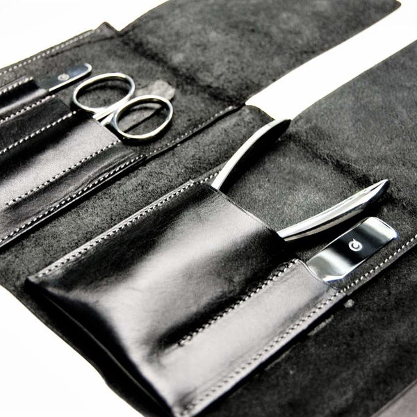 Complete Gift Set - Black Leather Suwada London