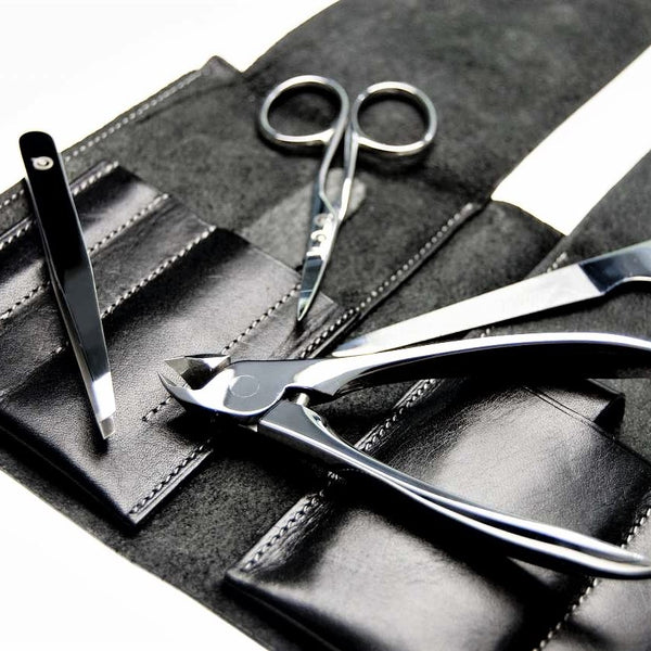 Complete Gift Set - Black Leather Suwada London