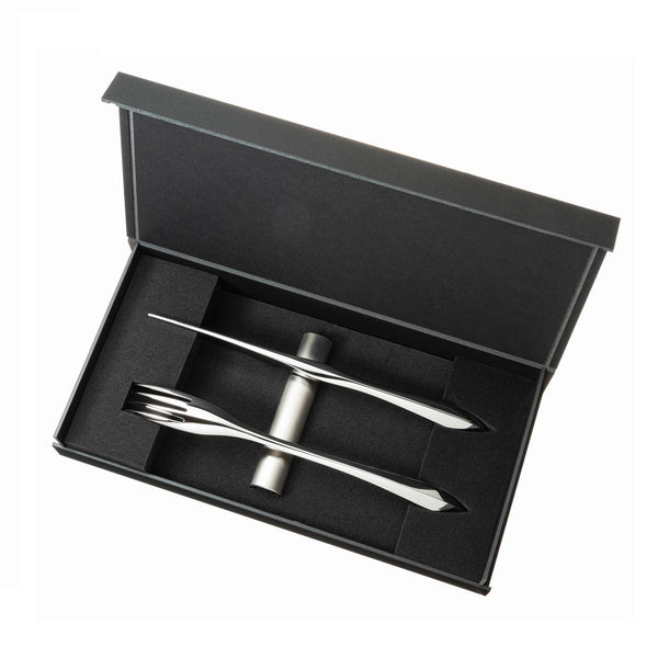 Steak Fork & Knife - Mirror Polished Suwada London