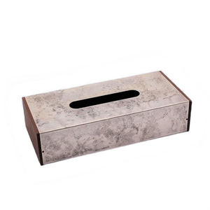 Copperware - Tissue Box Cover - White
