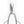 Long Bonsai Scissors - Stainless Suwada London