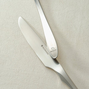 Steak Fork & Knife - Satin Finish Suwada London