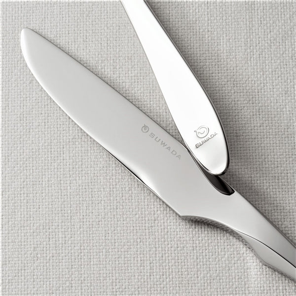 Steak Fork & Knife - Mirror Polished Suwada London