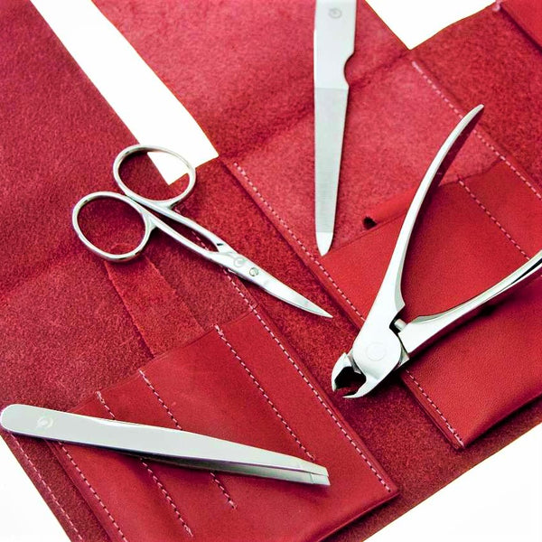 Complete Gift Set - Red Leather Suwada London